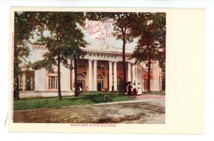 MO - St Louis. 1904 World's Fair, Maryland State Building