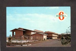 CA Motel 6 Six San Diego California Calif Postcard Carte Postale