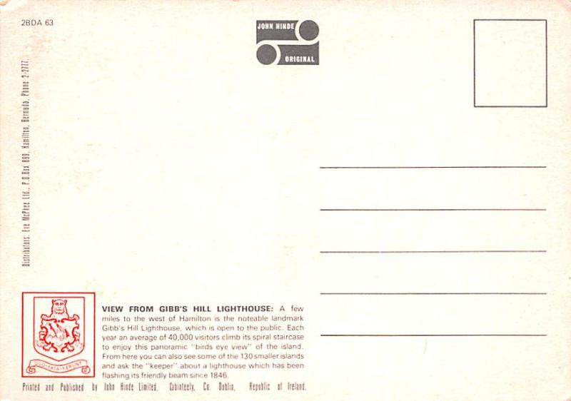 Gibb's Hill Lighthouse - Hamilton, Bermuda