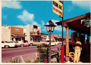 Brown Avenue Old Scottsdale AZ Postcard PC547