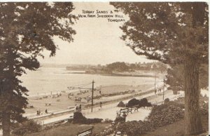 Devon Postcard - Torbay Sands & View from Sheddon Hill - Torquay - Ref TZ3213