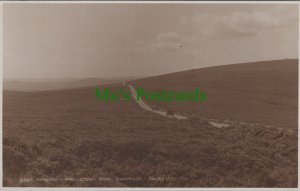 Devon Postcard - Moreton, Princetown Road, Dartmoor  RS33617