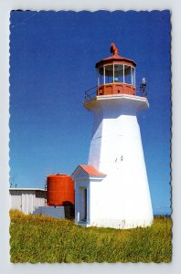 Lighthouse Cap Gaspe Forillon Park Gaspesie Postcard UNP VTG Unused Vintage