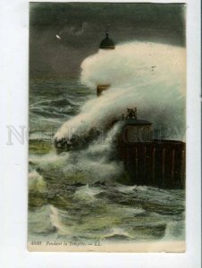 401528 FRANCE LIGHTHOUSE Dunkerque 1910 year RPPC