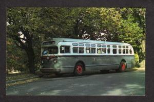 NJ Former Transit Bus GM J411 Operated in New Jersey Postcard PC Carte Postale