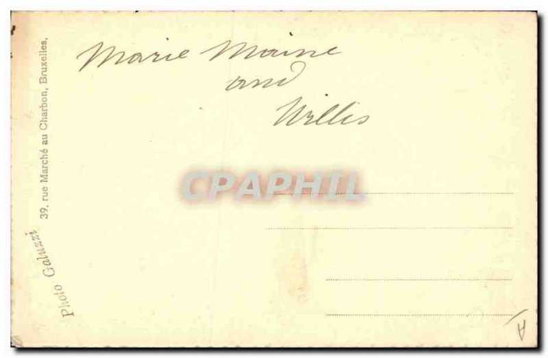 Old Postcard Circus Clown