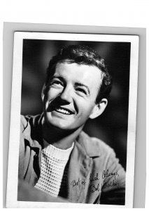  Robert Walker 1940s Real Photo EKC Postcard Movie Star RPPC Facsimile Auto B&W 