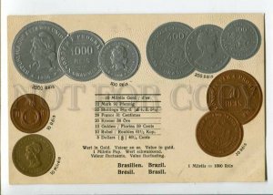 3105115 Brazil COINS VINTAGE EMBOSSED Erhard PC