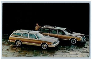 Amarillo Texas TX Postcard 1981 Pontiac Grand Lemans Bonneville Safari c1960's