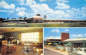 Parkway Manor Motel Jessup, Maryland MD Postcards