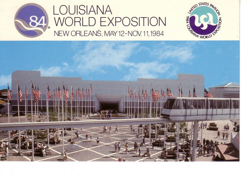 Louisiana World Exposition, 1984, New Orleans !  U.S. Pavilion !