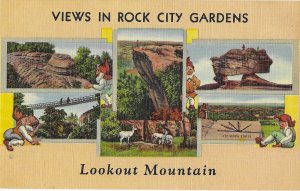 Views in Rock City Gardens Lookout Mountain Tennessee