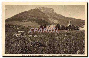 Old Postcard Route De La Grande Chartreuse Le Sappey and Chamechaude