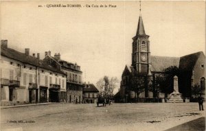 CPA Quarre-les-Tombes - Un Coin de la Place FRANCE (960783)