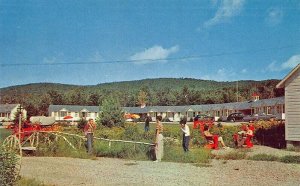 Randolph NH Mt Jefferson Motel Restaurant Old Cars Postcard