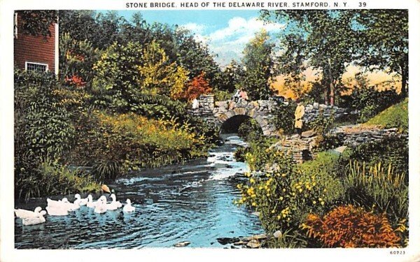 Stone Bridge in Stamford, New York