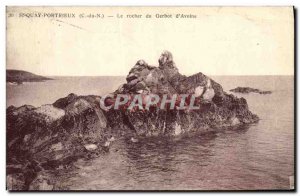 Old Postcard St Quay Portrieux Gerbot d The rock of Oats