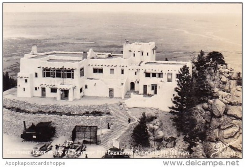 Cheyenne Lodge At Top Of Cheyenne Mount Broadmoor Cheyenne Mountain Highway C...