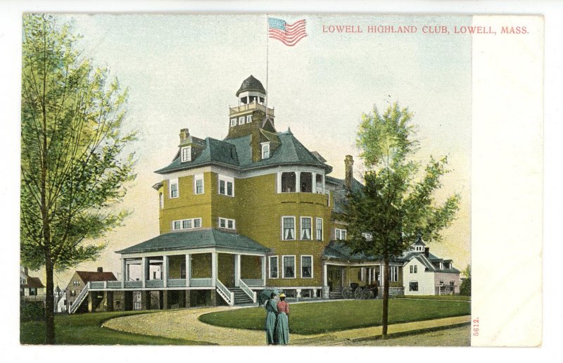 MA - Lowell. Highland House circa 1900