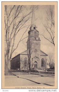 United Church , TRURO, Nova Scotia , Canada , 1910s