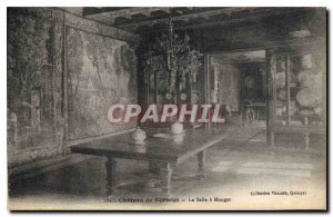 Postcard Old Chateau Keriolet The Dining Room