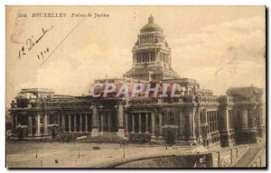 Old Postcard Brussels Palace of Justice