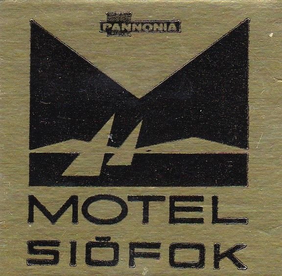 Hungary Siofok Motel Siofok Vintage Luggage Label sk3897