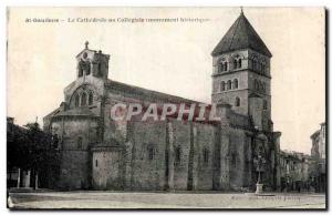 Saint Gaudens - The Cathedral or Collegiate - Old Postcard