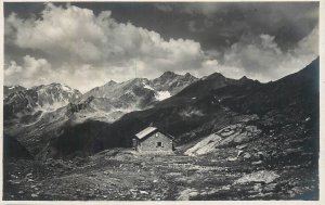 Austria Tyrol Edmund-Graf-Hütte am hohen Riffler Foto-AK