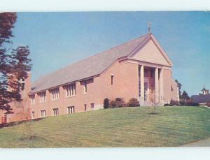 Unused 1950's CHURCH SCENE Nashua New Hampshire NH p3014@