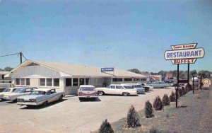 Town House Restaurant Buffet Cars Highway 64 65 Conway Arkansas 1960c postcard