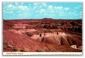 Painted Desert Arizona From Kachina Point Postcard Continental View Card