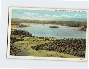 Postcard Lake Bomoseen, From Wallace Ledge, Vermont