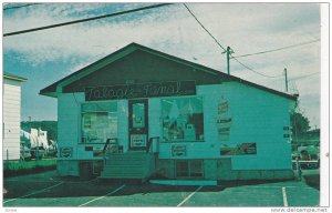 Storefront , Tabagie Au Fanal, Sacre-Coeur, Saguenay Quebec  , Canada , 50-70s