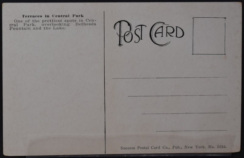 New York, NY - The Terraces, Central Park