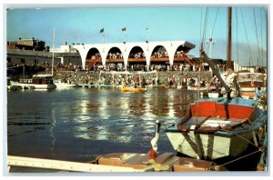 1970 The Chicoutimi Yacht Club Chicoutimi Quebec Canada Vintage Postcard