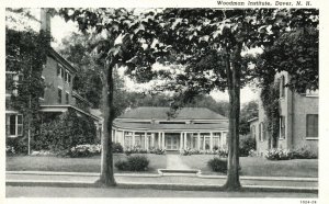 Vintage Postcard 1920's Woodman Institute Dover NH New Hampshire