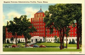 Vtg Togus Maine ME Hospital Veterans Administration Facility 1930s Postcard