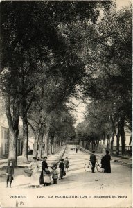 CPA La ROCHE-sur-YON - Boulevard du Nord (636809)