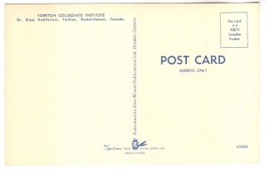 Collegiate Institute, Yorkton Saskatchewan