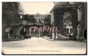 Old Postcard Interior of the Abbey of Vaux De Cernay