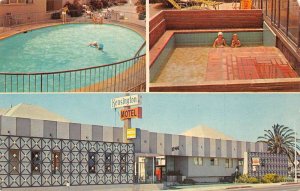 Santa Monica California Kensington Motel Multi-View Photochrome Postcard U4736