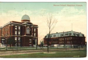 1913 - Normal School, Hamilton, Ontario, Valentine Slogan PM