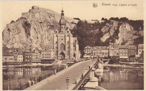 Belgium Dinant Pont Citadelle et Eglise