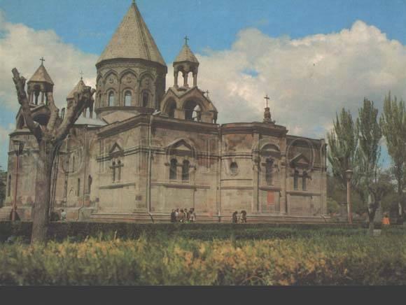 113184 ARMENIA Echmiadzin Cathedral OLD POSTAL stationery