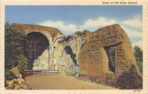 Ruins of Old Stone Church Mission San Juan Capistrano San Juan Capistrano Cal...