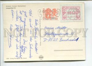 473773 1985 Switzerland langenthal Automatenmarken Variable value stamp Germany