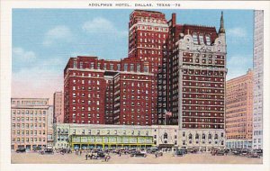 Adolphus Hotel Dallas Texas