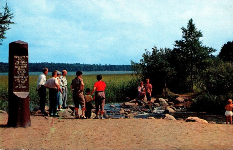 Minnesota Bemidji Headwaters Of The Mississippi River 1964