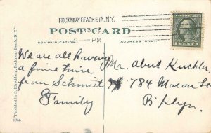 Holland Bay ROCKAWAY BEACH Queens, New York, Long Island 1912 Vintage Postcard